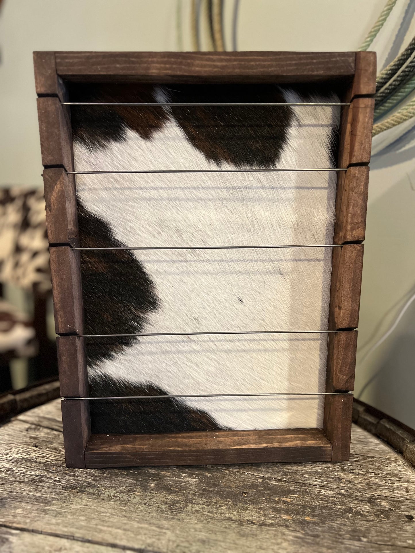 B Cowhide Pendant Holder