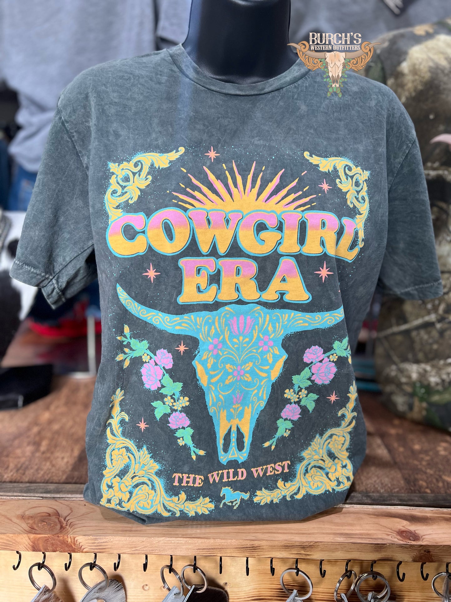 Cowgirl Era Mineral Wash Tee