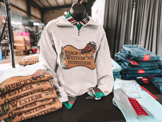 Baby BWO Logo Quarter Zip