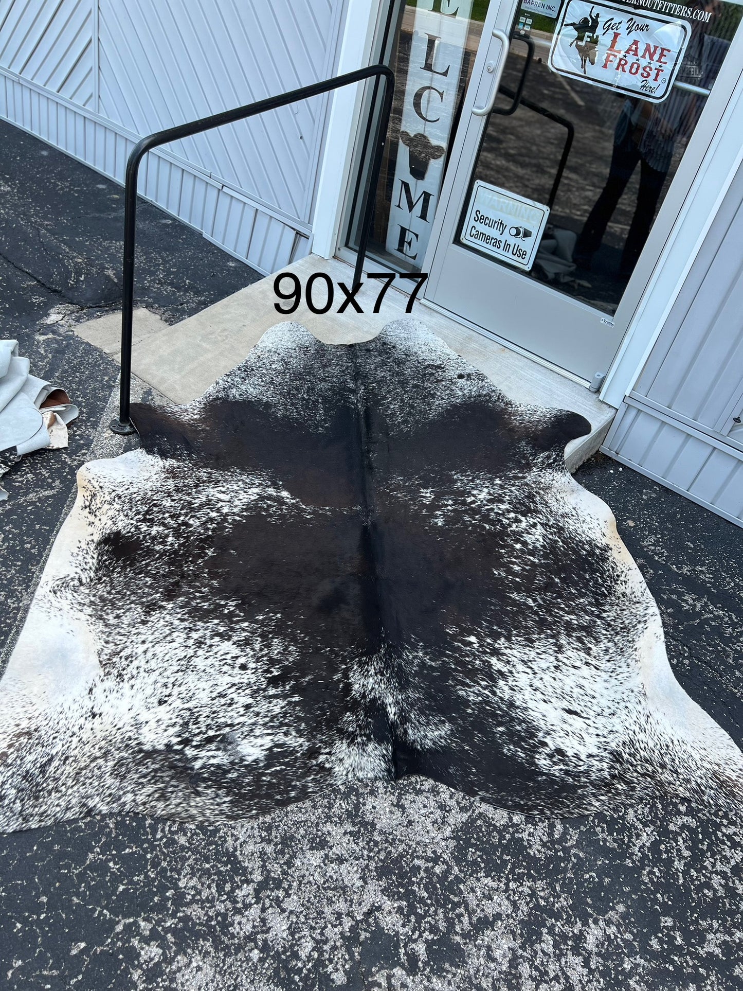 Exotic Salt & Pepper Jumbo Cowhide Rug