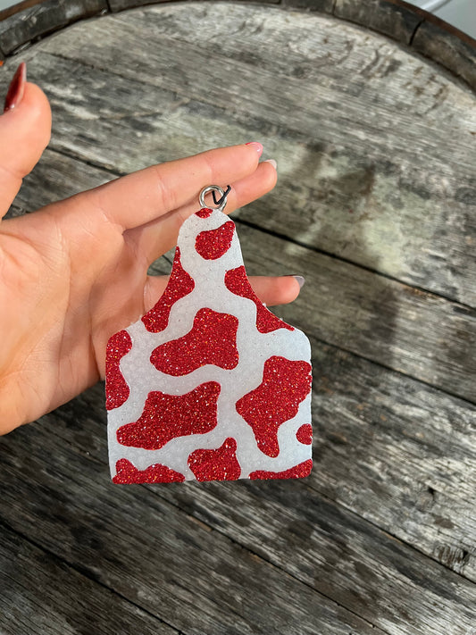 Cow Tag Freshie