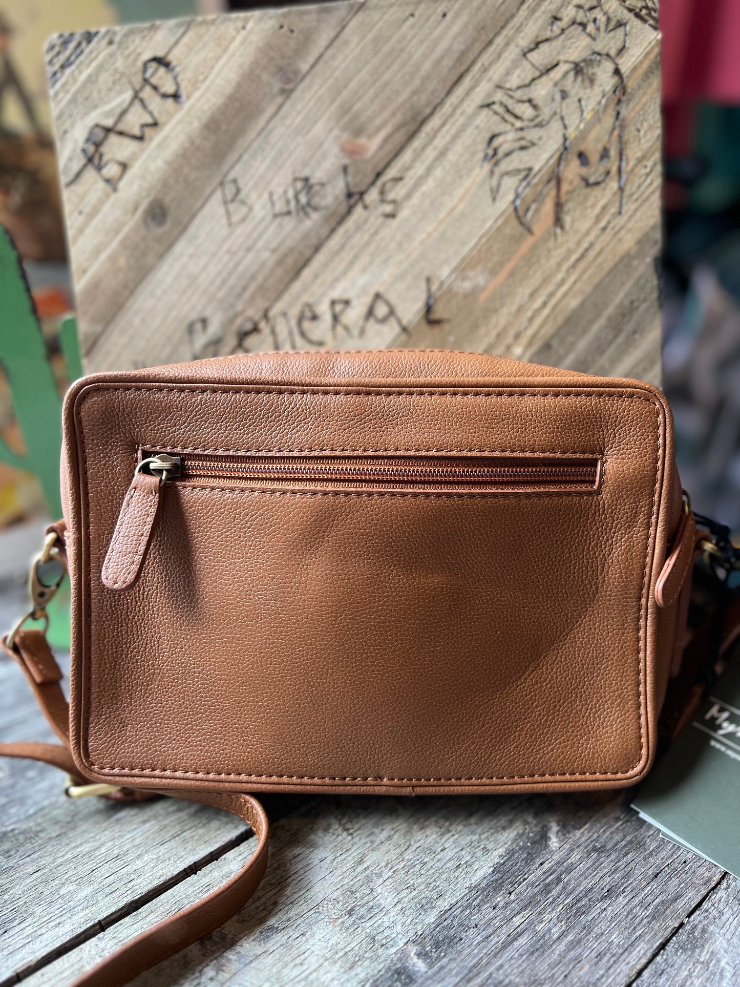 Palomino Stud Tooled Crossbody