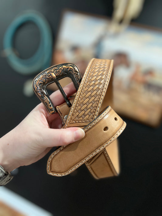 Plain Basketweave Belt