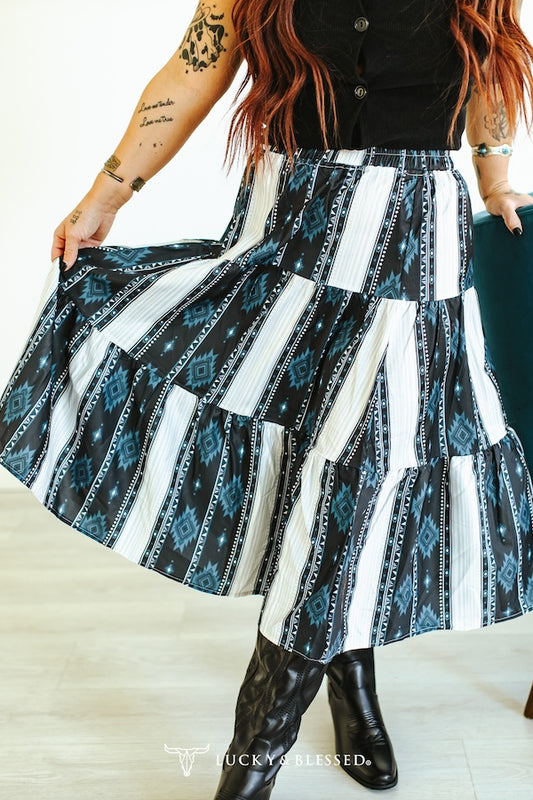 The Buffalo Hills Printed Skirt