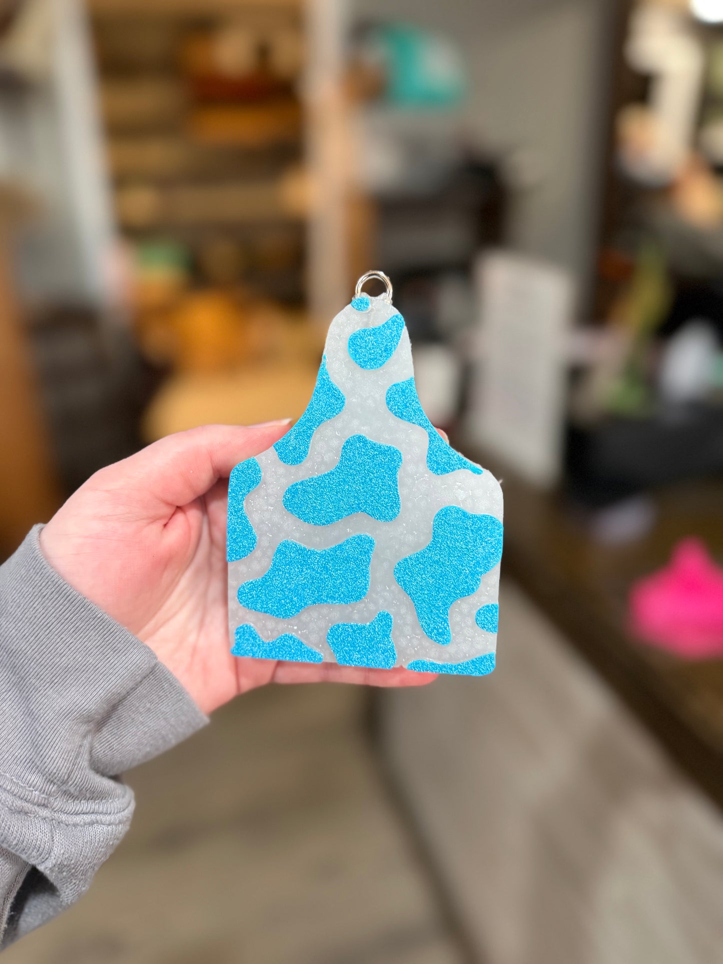 Cow Tag Freshie