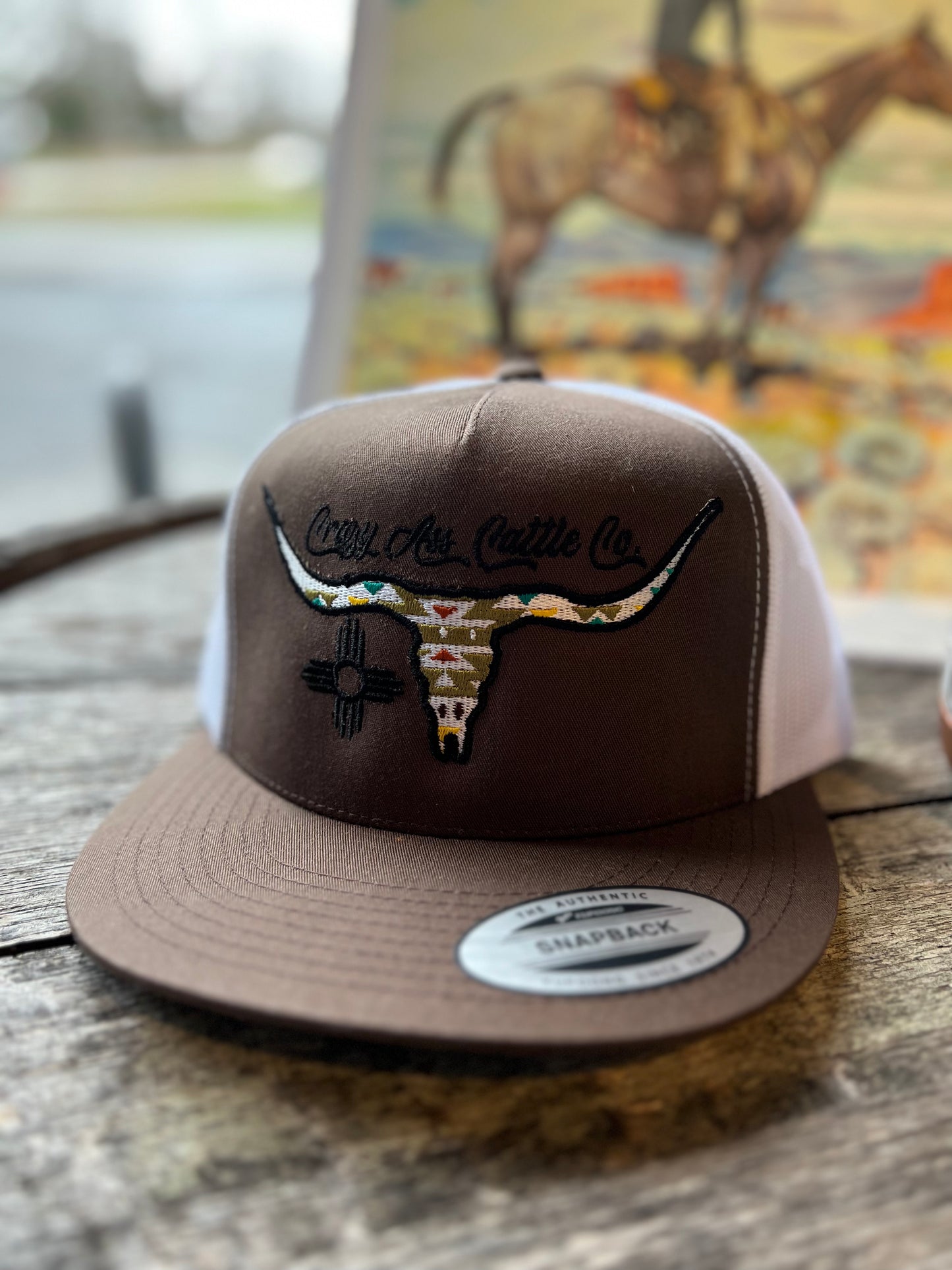 Crazy Ass Cattle Company Zia SnapBack