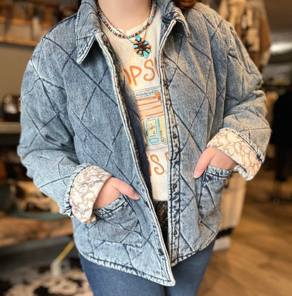 The Annie Quilted Barn Jacket