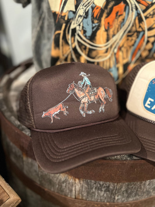 Ranchin’ Cowgirl Trucker Hat