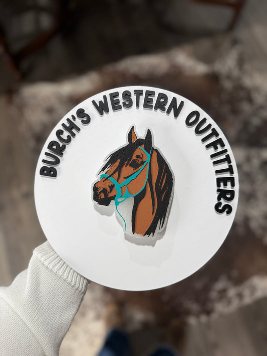 Dun Horse Freshie Scent: Mahogany Coconut