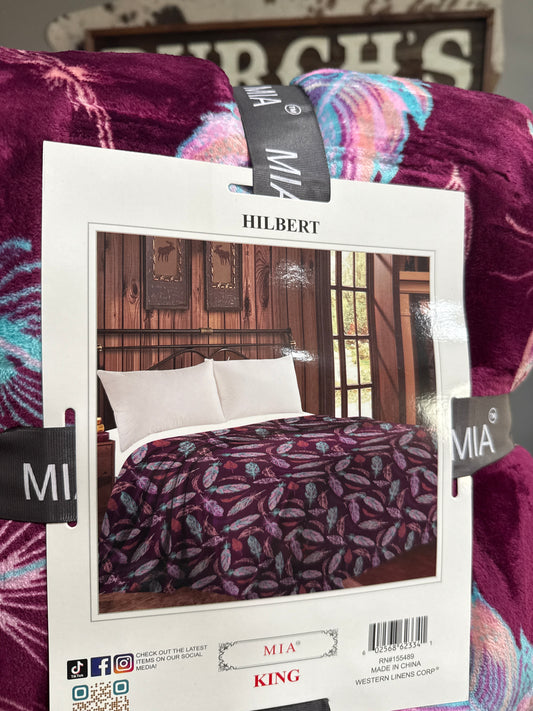 Feathered Dreams King Blanket