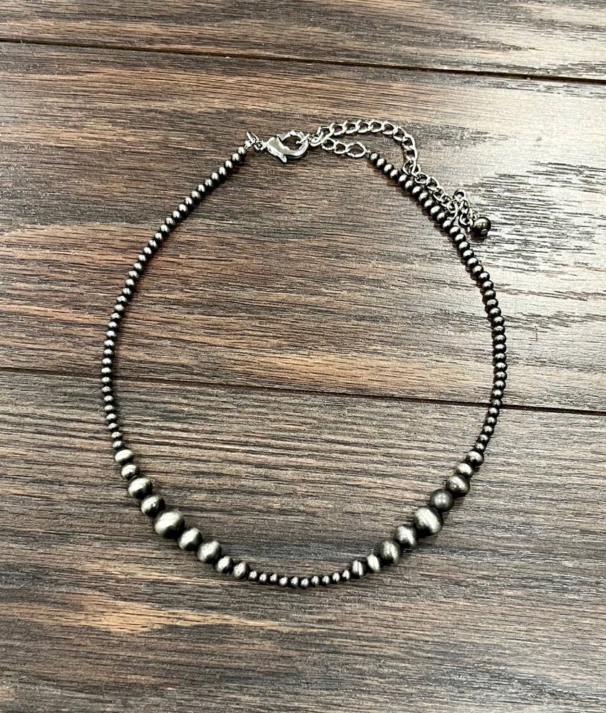Neon Moon Faux Pearl Necklace