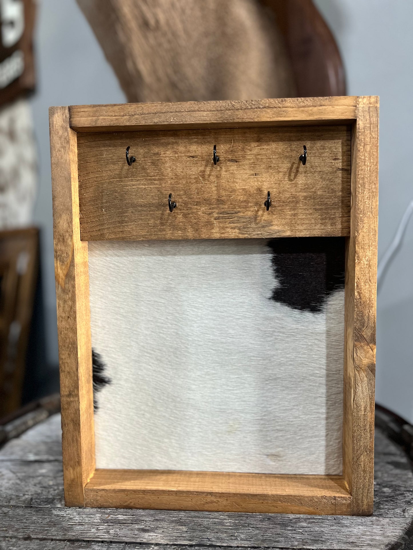 Cowhide Necklace Holder Variation 10