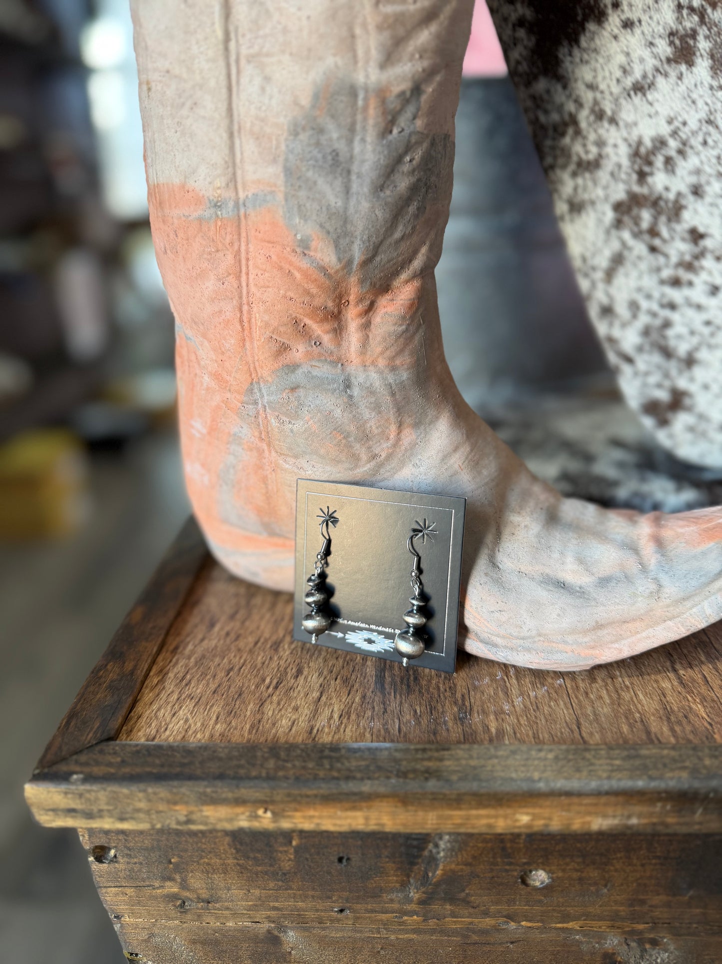 Larger Pearl Dangle Earrings