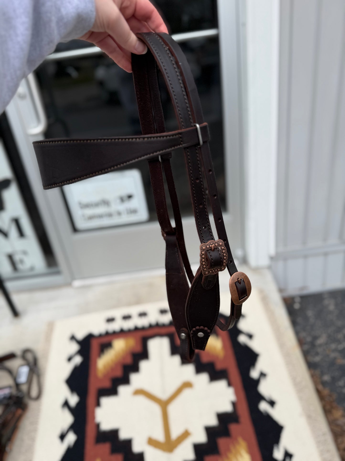 Rose Gold Hardware DFT Headstall