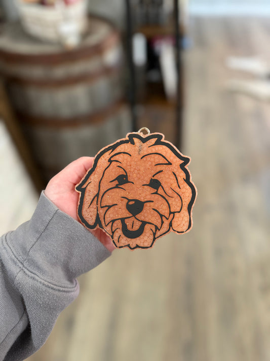 Golden Doodle Freshie