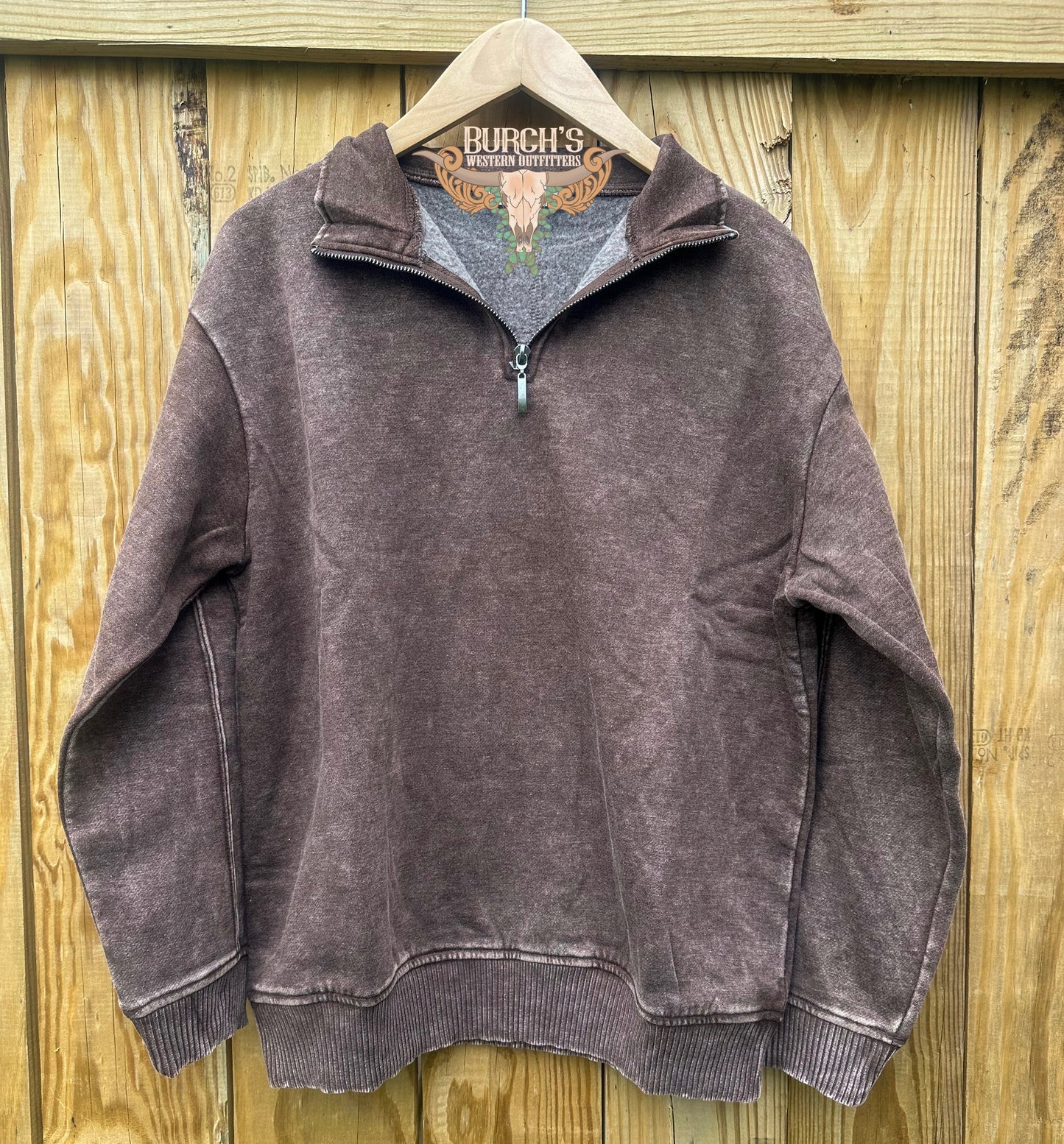 Bay Mineral Wash Quarter Zip