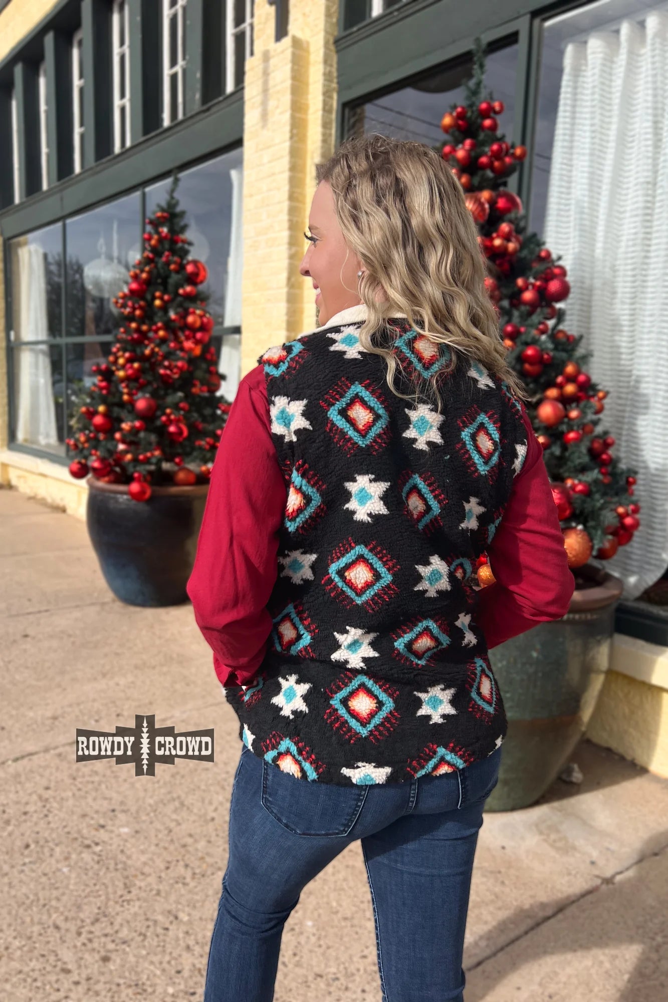 Aztec Sherpa Vest