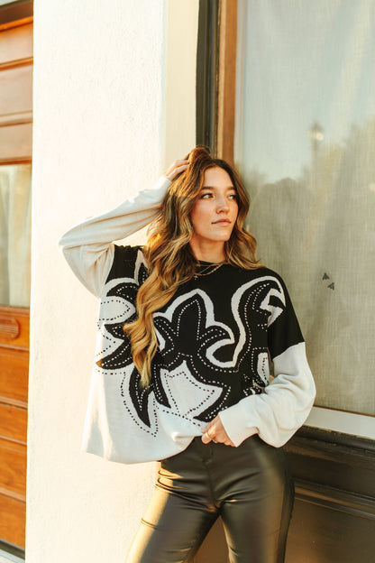 Saddle Swappin’ Reversible 2Fly Sweater