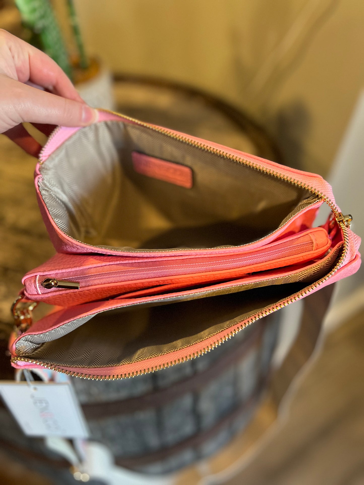 The Zoie Bubblegum Crossbody