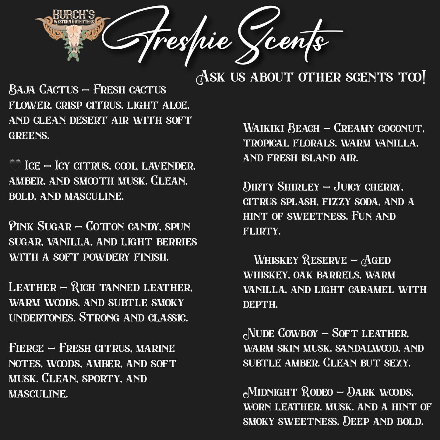 Buckle Cardstock Freshie