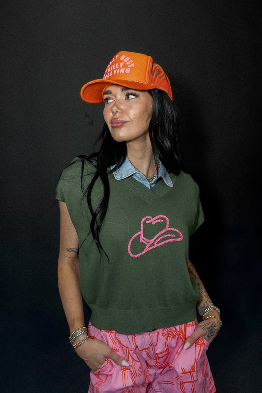 Bisbee Green Short Sleeve Sweater