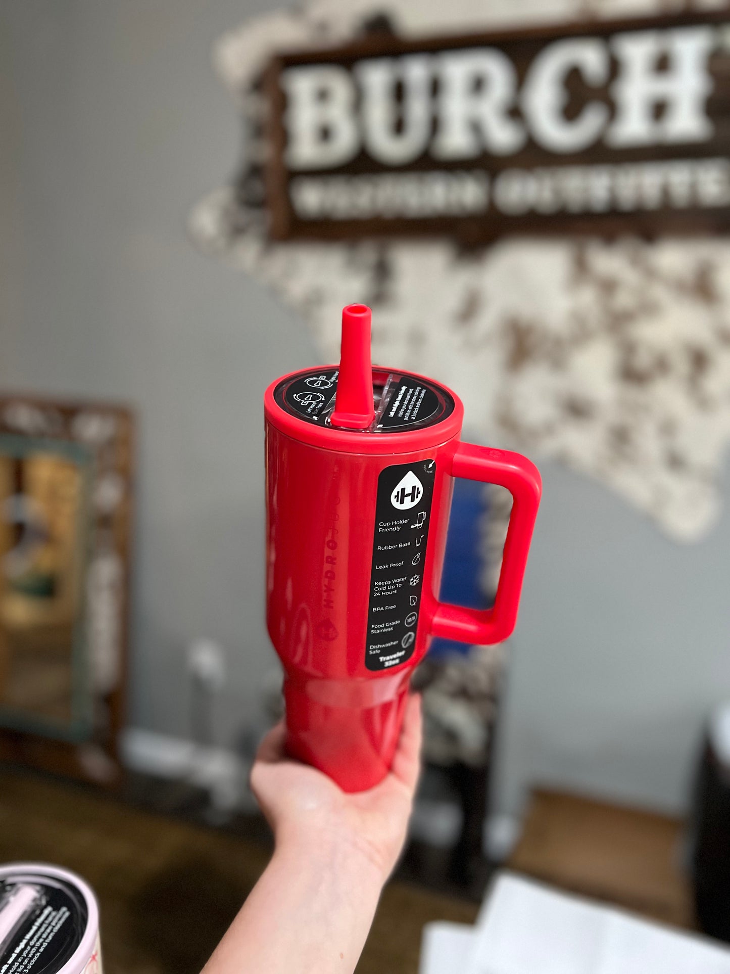 32 Oz Red Shine Hydrojug