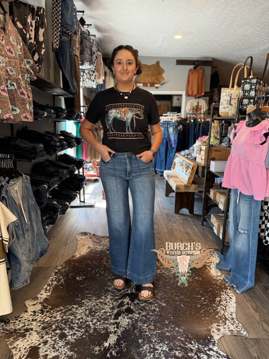 High Roller Pintuck Risen Jeans