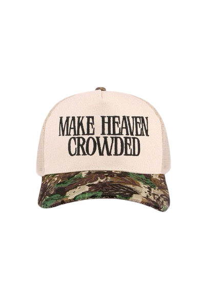 Make Heaven Crowded Hat *Camo