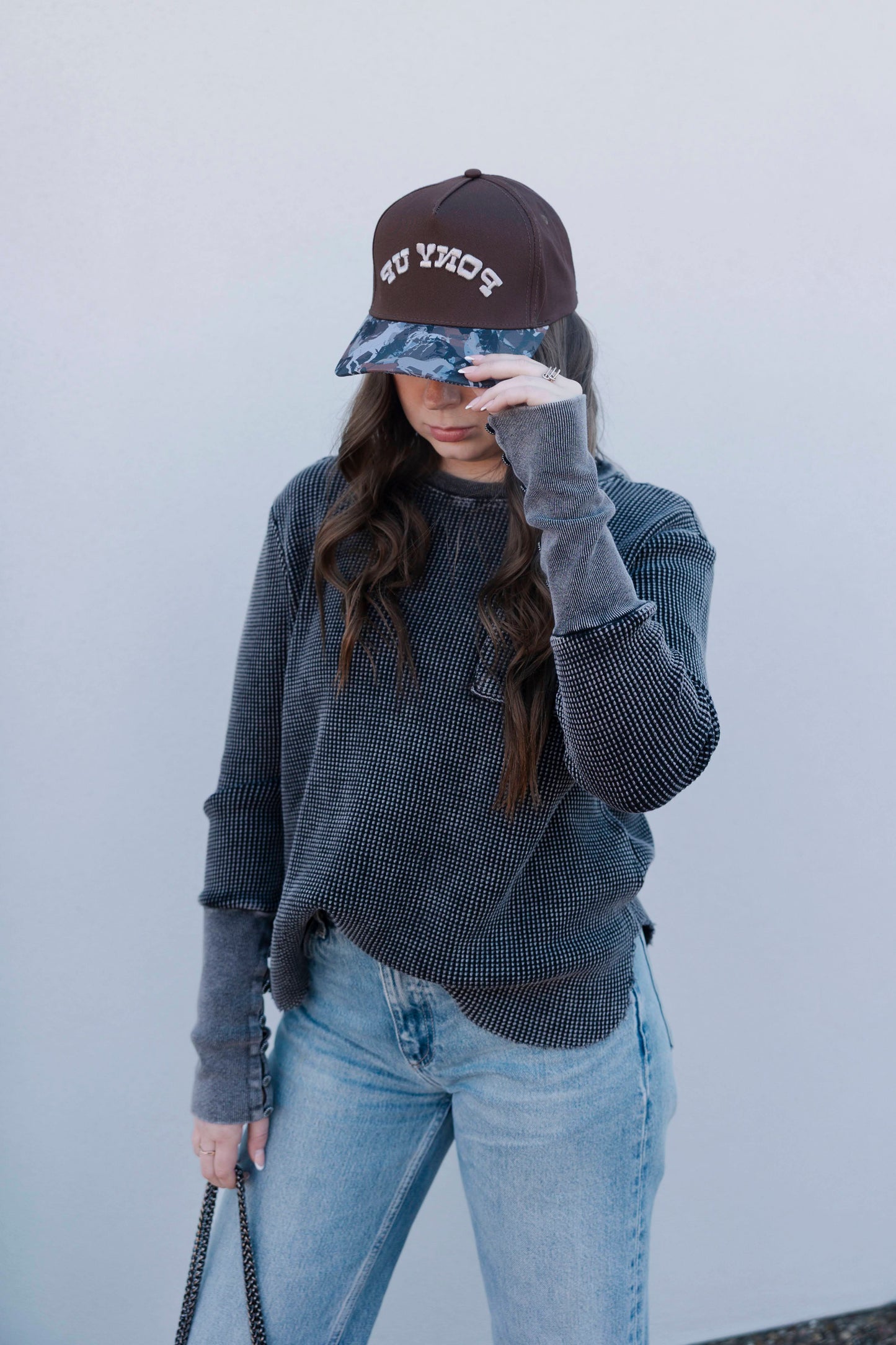Higher Class Charcoal 2Fly Top