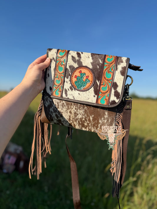 Cacti Patch Crossbody