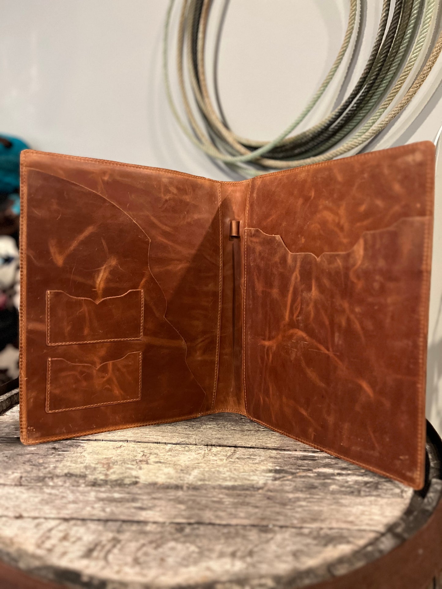 Full Grain Leather Planner / Portfolio