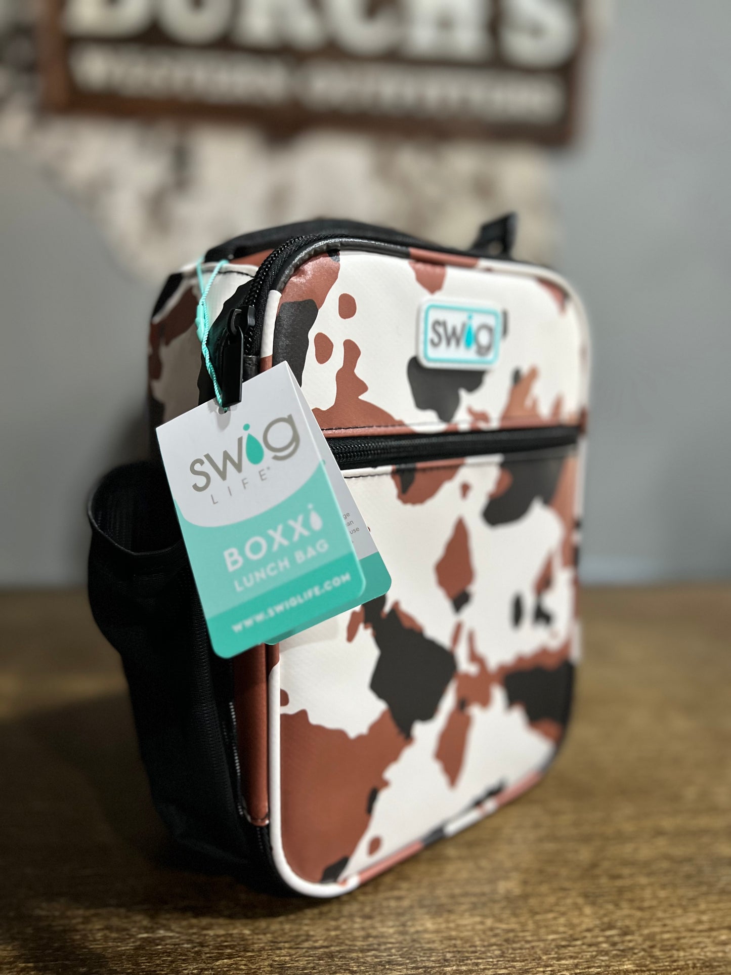 Hayride Cow Swig Lunch Box