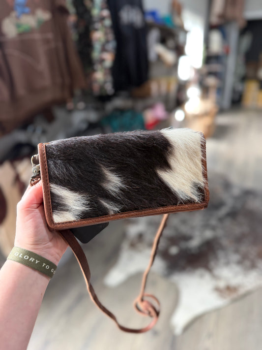 Cowhide Wallet Purse
