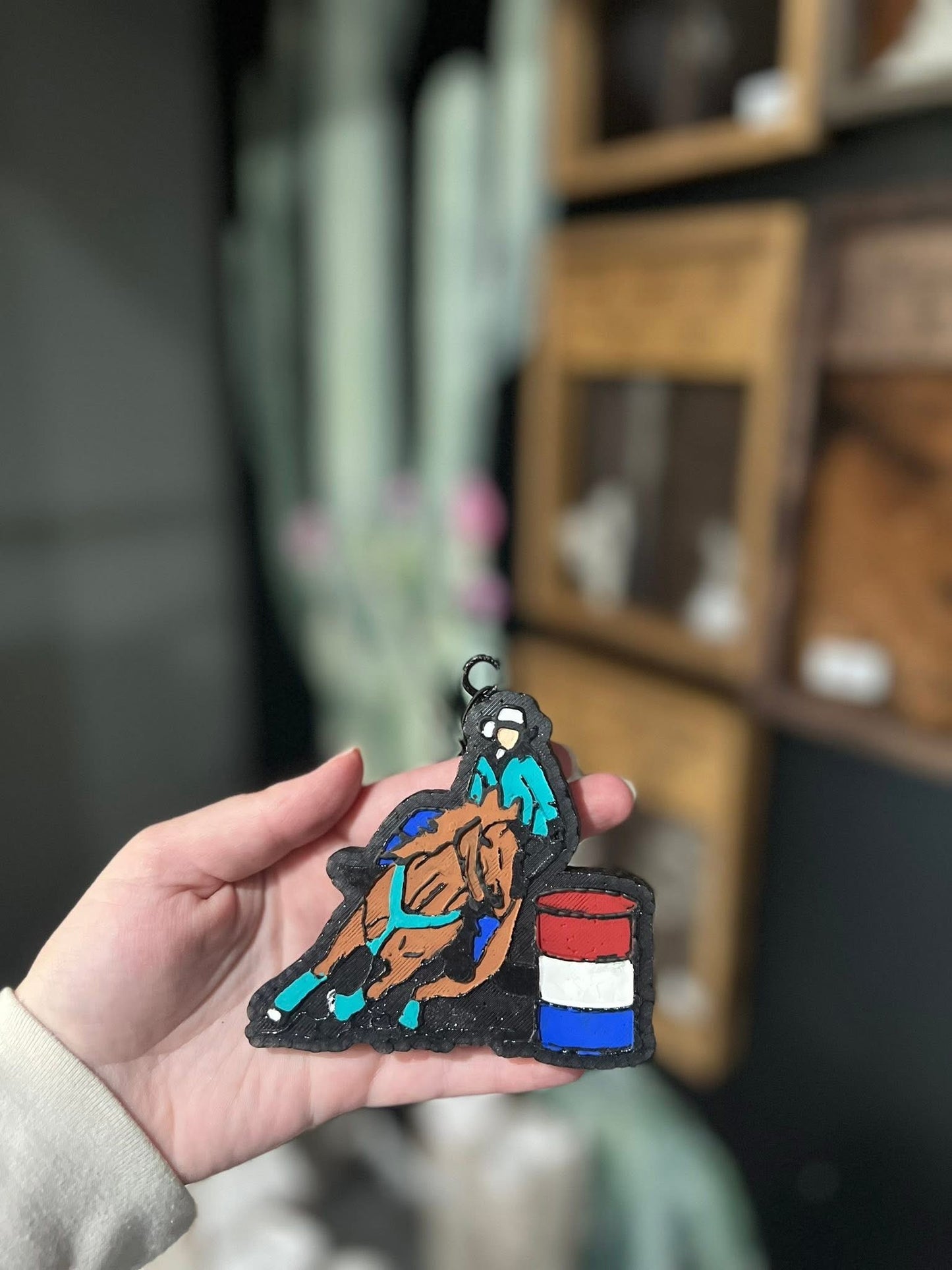Barrel Racer Freshie