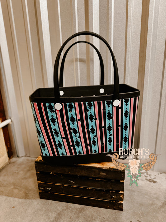 90s Aztec Lake/Beach Bag