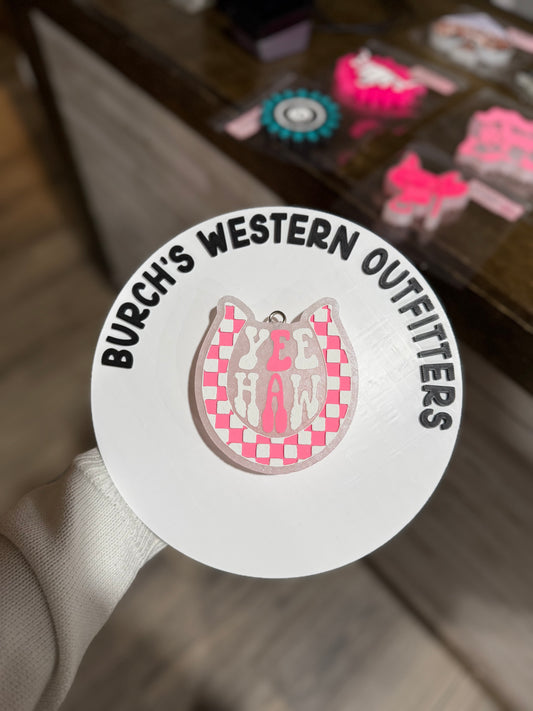 Yee Haw Pink Freshie Scent: Baja Cactus