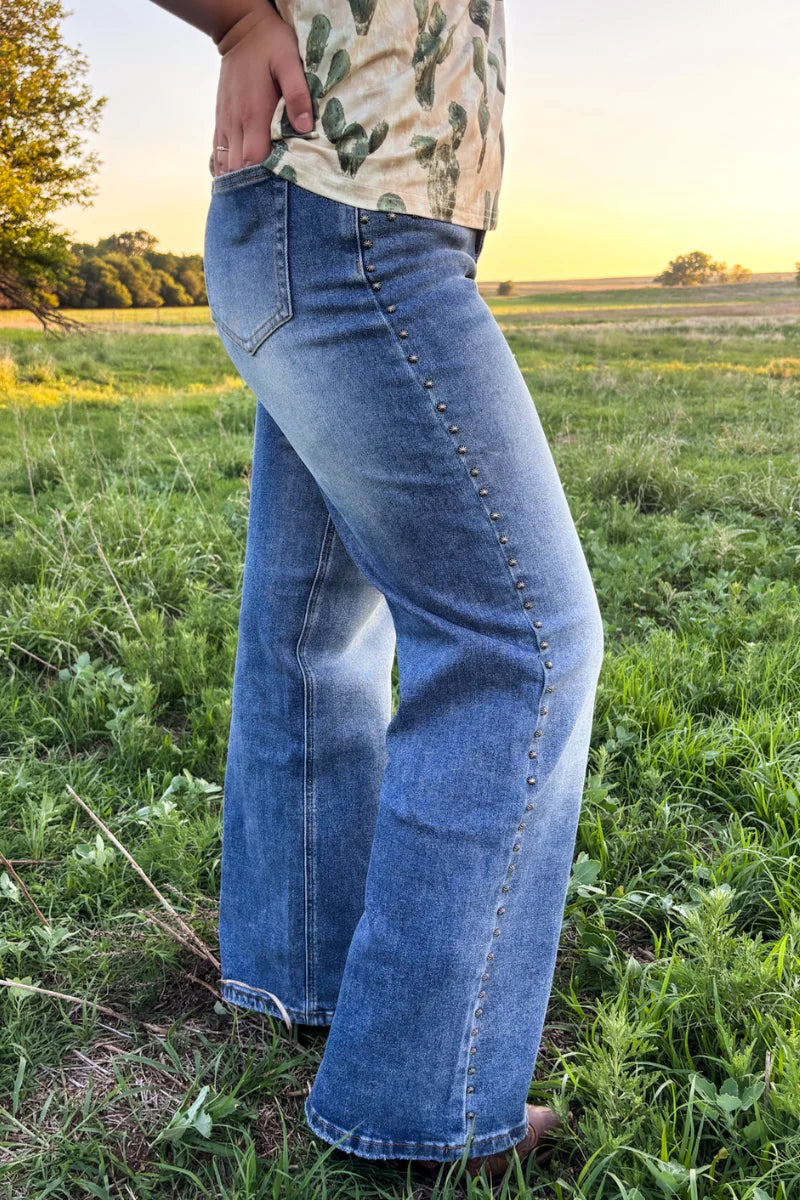 Studded SK Jeans