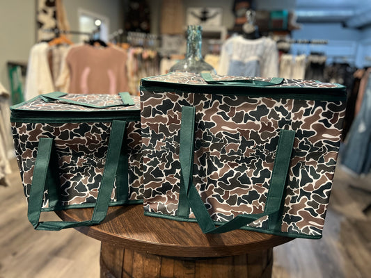 Camo Insulated Reusable Tote