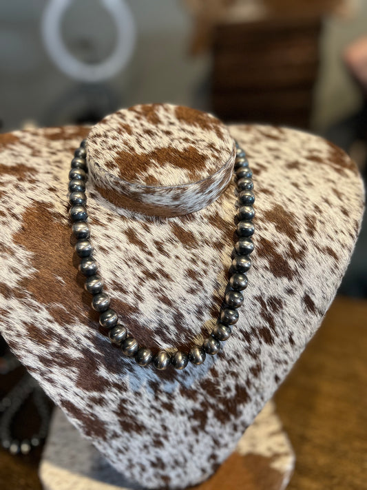 14MM 20” Navajo Pearl Necklace