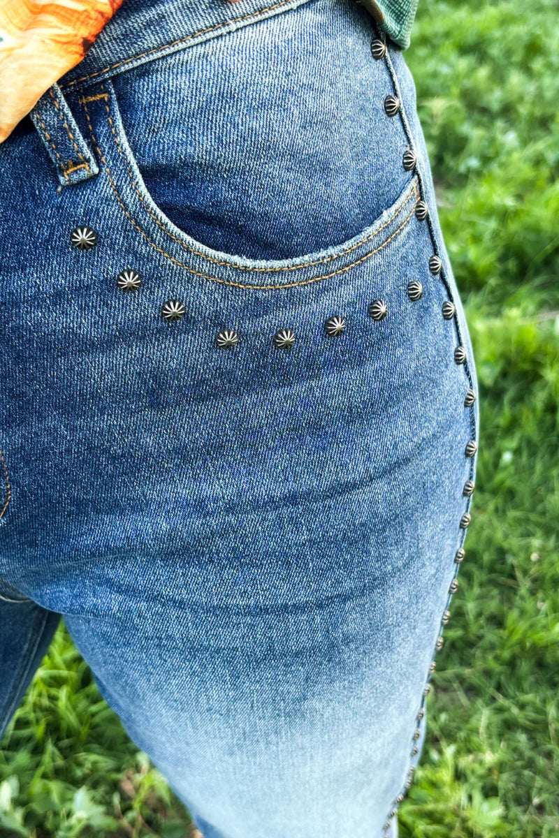 Studded SK Jeans