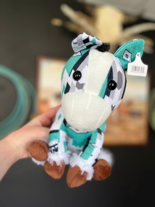 Mint Medium Horse Plushie