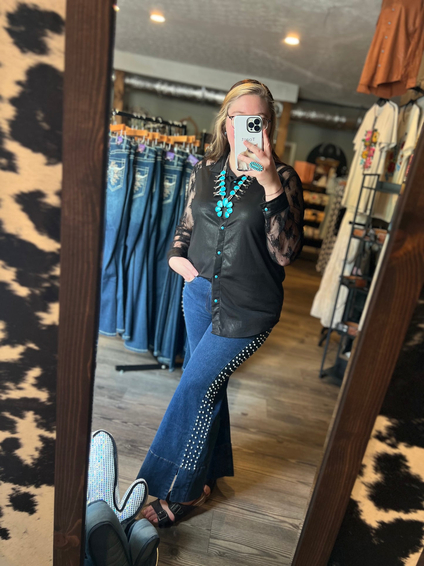 Coastal Pearl Jeans *Medium Wash