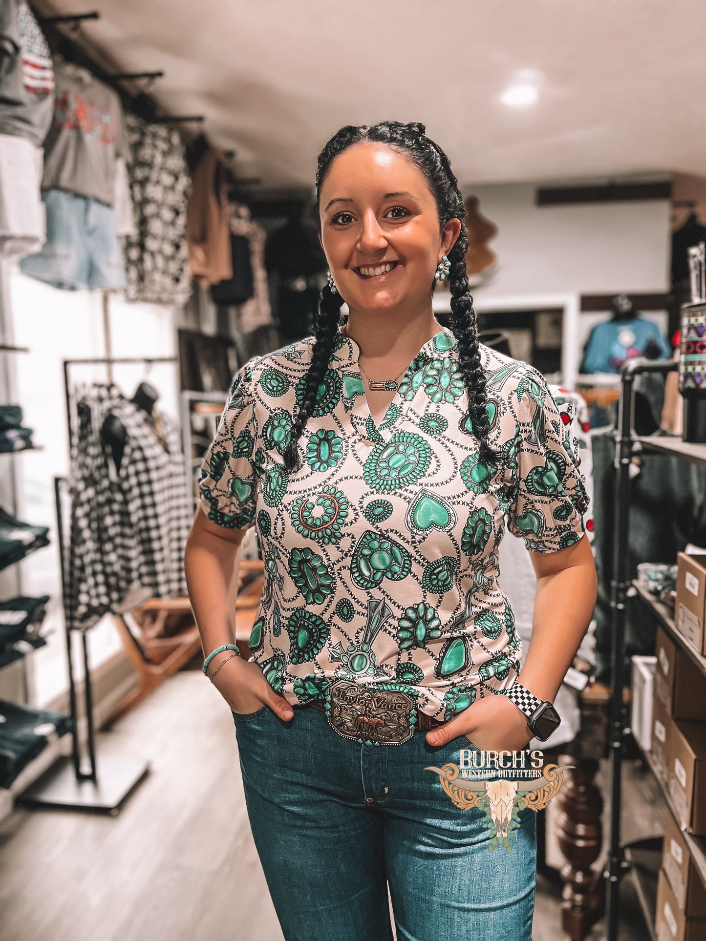 Turquoise Lover Top
