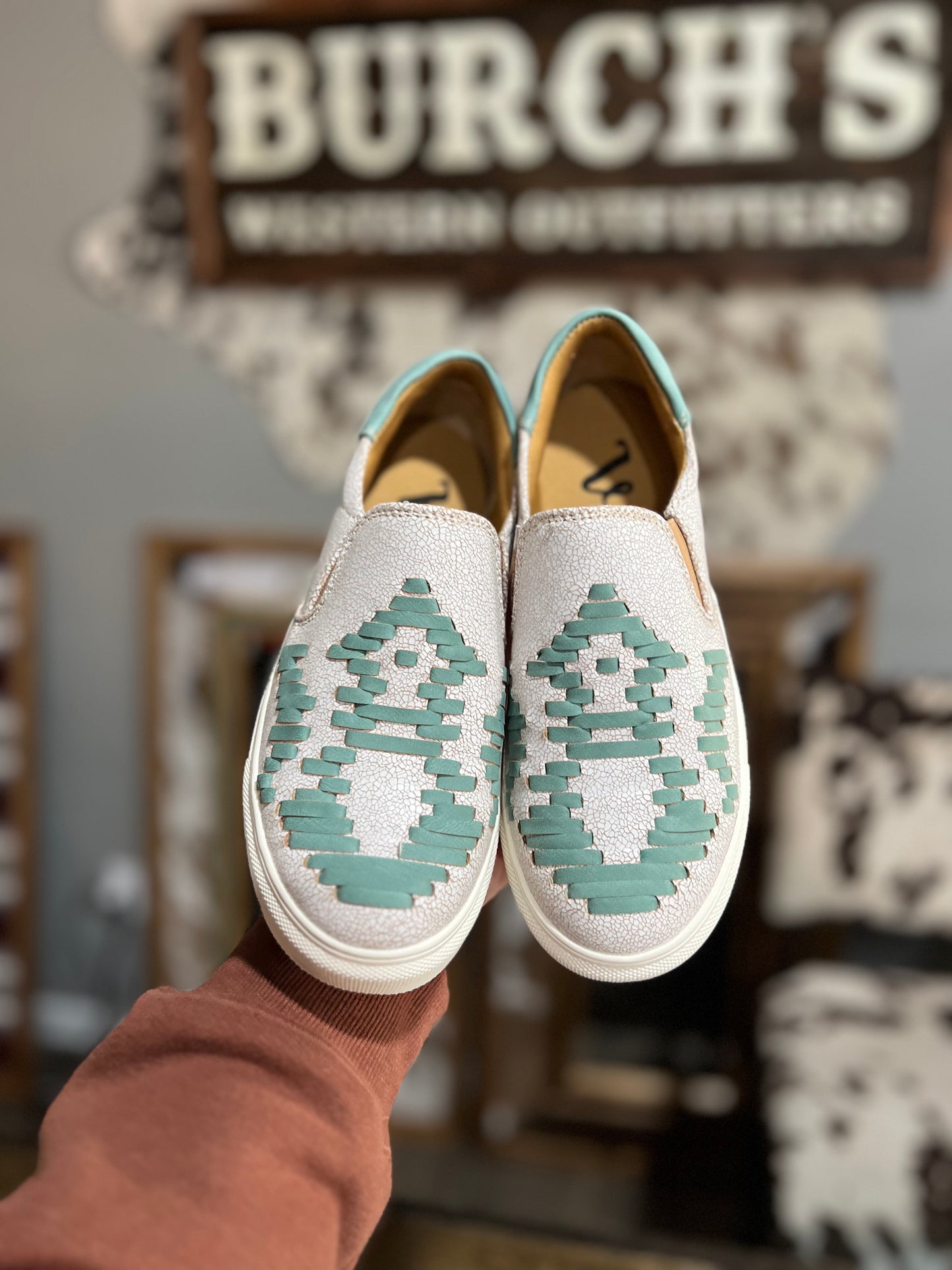Marian Turquoise Sneakers