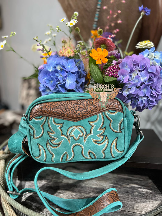 The Wanderlust Crossbody *Turquoise