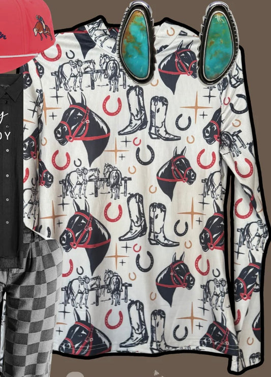 Head Over Heels Ribbed Top