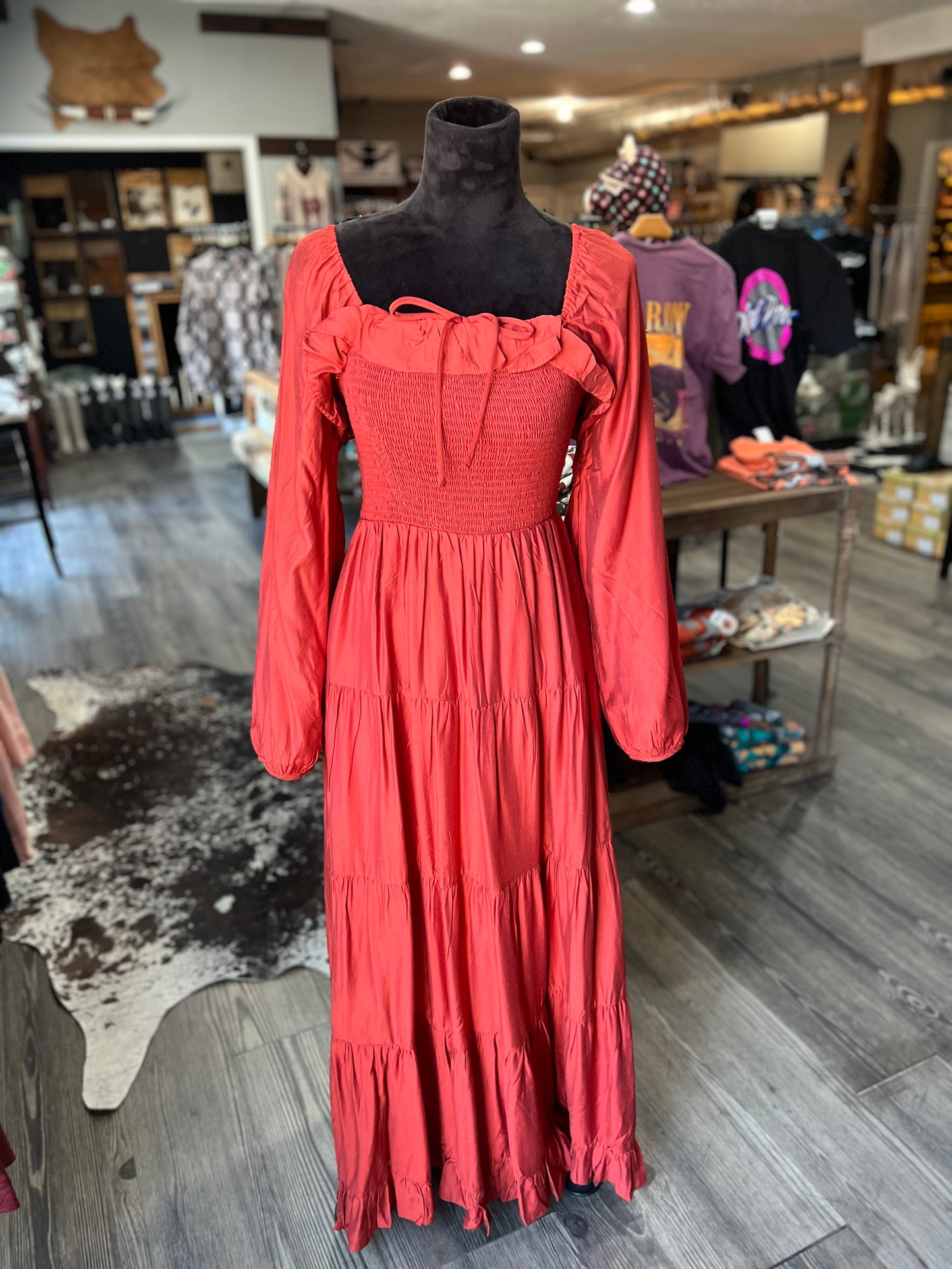 Spice Tiered Maxi Dress