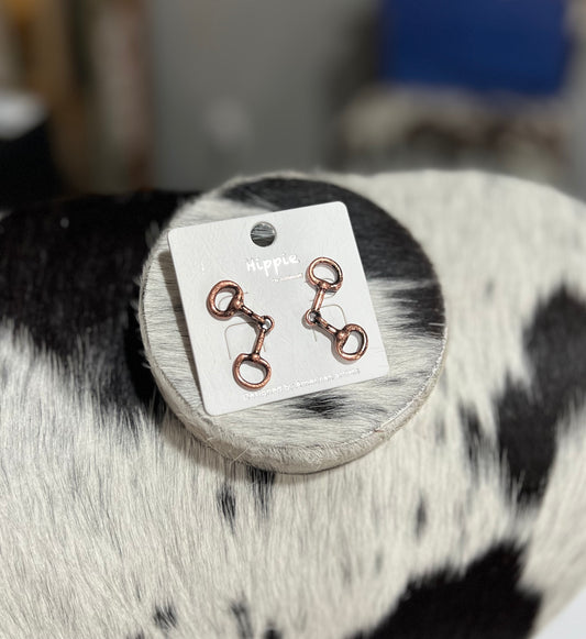 Faux Copper Bit Studs