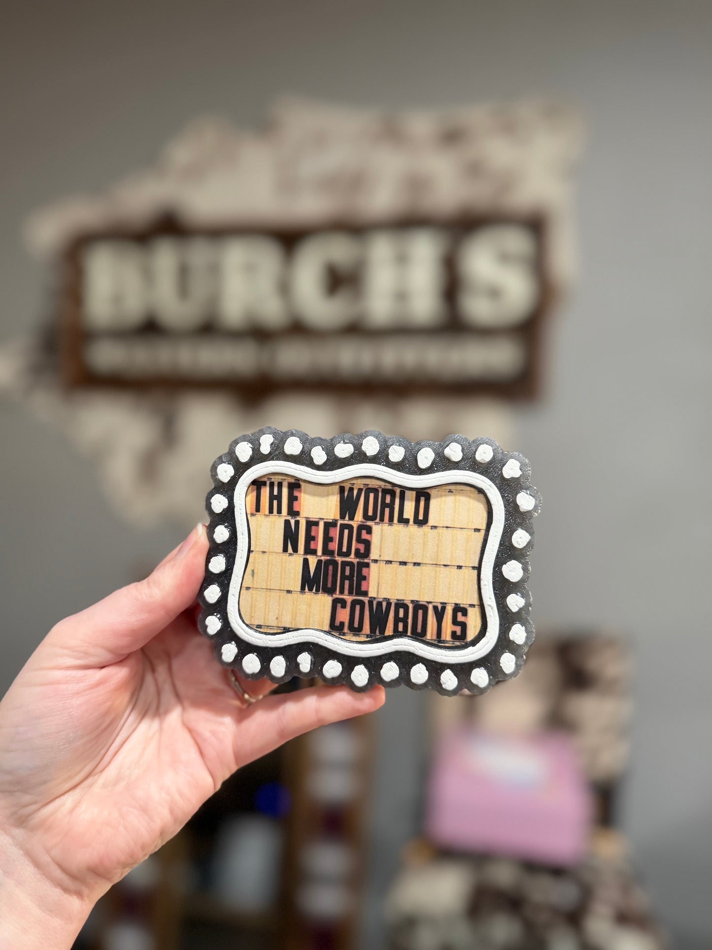 Buckle Cardstock Freshie