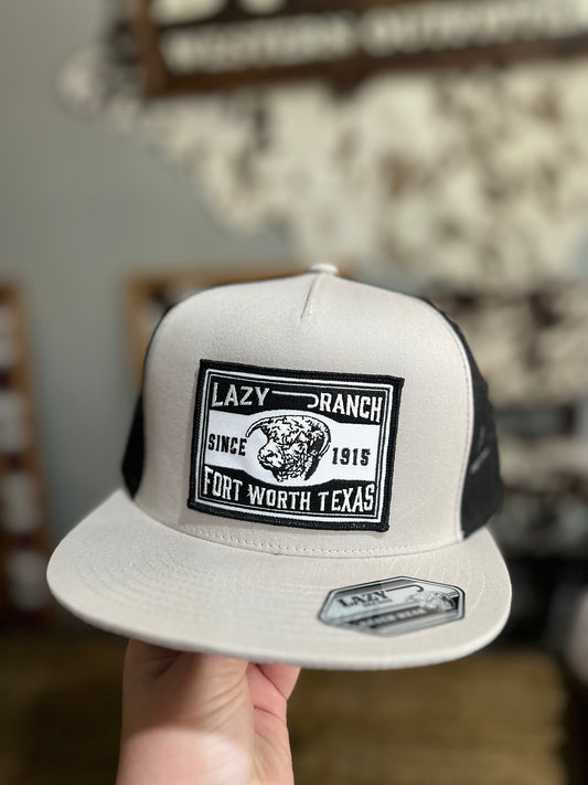 Lazy J Ranch Silver Fort Worth Snapback